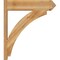Ekena Millwork Thorton Rough Sawn Arts and Crafts Outlooker, Western Red Cedar, 8"W x 32"D x 36"H OUT08X32X36THR03RWR - alternate 2